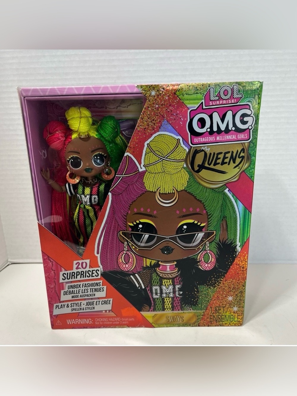 L.O.L. Surprise! O.M.G. Queens Sways Doll NWT toy